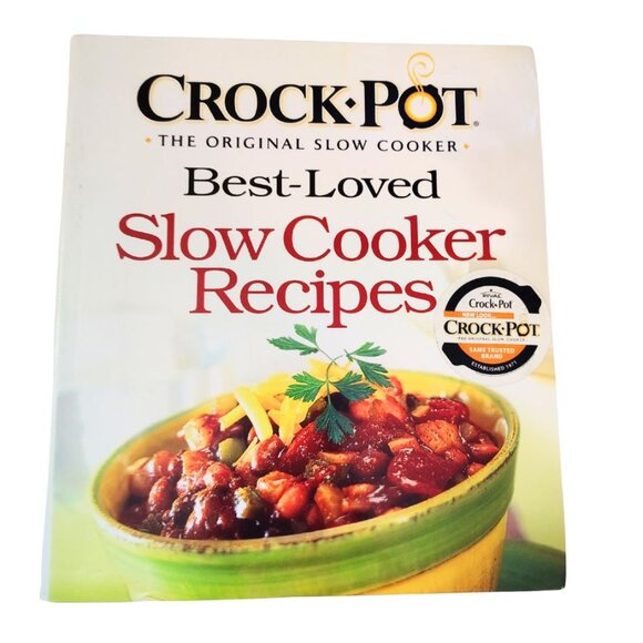 CROCK POT THE ORIGINAL SLOW CCOOKER BEST LOVED SLOW COOKER RECIPES NWT - Picture 2 of 7